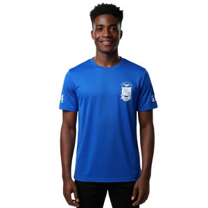 Camiseta Phi Beta Sigma de Secado Rápido, Azul Rey, 100% Poliéster, Absorbe la Humedad, Ropa de Fraternidad con Logotipo Estampado - Product Image 1