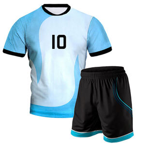 Ensemble d'uniformes de rugby unisexes respirants et abordables de Nouvelle-Zélande, impression numérique personnalisée, maillots en gros, vente chaude, nouveau design professionnel, haute qualité - Product Image 1