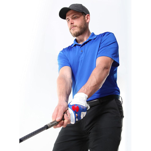 <b>Best</b> Selling Cabretta Leather Golf Gloves Adjustable <b>Wrist</b> Strap Custom Logo Anti-Slip Feature Modern Design for Outdoor Use - Product Image 4