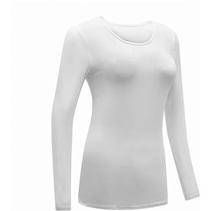 Camiseta interior transpirable ligera de alta calidad para mujer, el mejor diseño, tendencia superior, gran oferta, uniformes hospitalarios a precio mayorista - Product Image 3