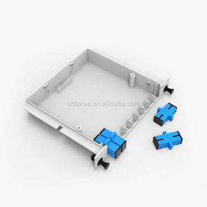 Damu 1X8 SC UPC FTTH FTTB/FTTX 光ファイバPLCスプリッタ LGXカセット挿入型カード グレー 1年保証 - Product Image 3