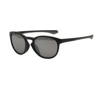 Gafas de Sol Deportivas de Moda con Marco Negro de PC, Lentes de Policarbonato de Borde Completo, Protección UV, Lentes Grises para Uso en Exteriores