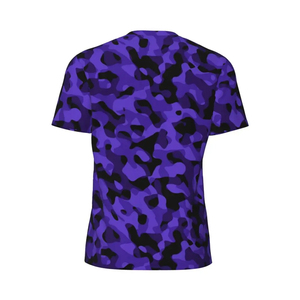 Oversized 100% Cotton T-<b>Shirt</b> for Men High Quality Solid <b>Camouflage</b> Pattern Knitted Screen Printing DTG Graphics Blank Design - Product Image 3