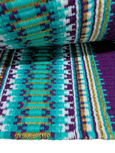 แผ่นรองอานม้าขนสัตว์นิวซีแลนด์คุณภาพสูงสั่งทำพิเศษ หลายสี ผสมเมทัลลิกแท้ ขนาด 34x42 - Product Image 6