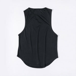 เสื้อกล้ามออกกำลังกายแขนกุดสำหรับผู้ชายเสื้อผ้าออกกำลังกายแบบสตรีทแวร์ระบายอากาศได้ดีเสื้อถักแบบลำลอง - Product Image 3