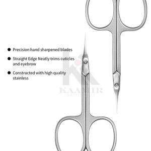Ciseaux à ongles de fabrication professionnelle pinces à cuticules en acier inoxydable de haute qualité prix de gros ciseaux à ongles - Product Image 3