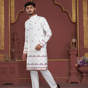 DIAMANT VISCOUSE COTON PREMIUM KURTA TISSU PUR KURTA - Product Image 4