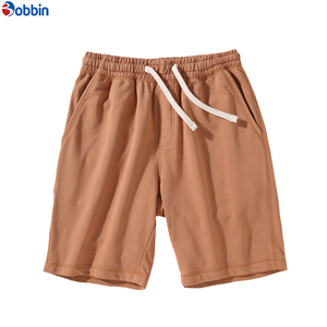 Pantalones Cortos Deportivos Casuales para Hombre, Nuevo Modelo, 240 g/m², Algodón Grueso y Resistente, Cintura Elástica, Logotipo Personalizado, Ropa de Gimnasio, Transpirable, Secado Rápido - Product Image 2