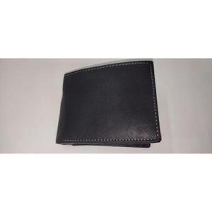 Bán Buôn Người Đàn Ông Của Chất Lượng Cao Cấp Da Chính Hãng Ví Không Thấm Nước Mở Đóng Cửa Thư Thêu Trang Trí Tùy Chỉnh Mang Nhãn Hiệu Logo - Product Image 5