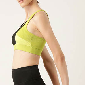 Soutien-gorge de sport pour femmes tendance et très vendu, maintien élevé, respirant, séchage rapide, coussinets amovibles, devant, fitness, entraînement, léger - Product Image 2