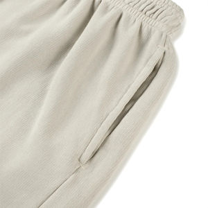 Pantalones Cortos Deportivos Casuales para Hombre, 100% Algodón, Antiarrugas, Secado Rápido, Cintura Elástica, Personalizables, Moda de Playa para Verano - Product Image 3