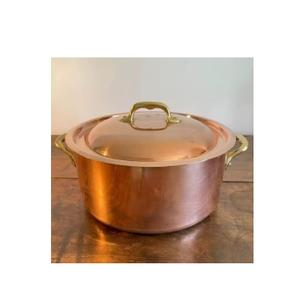Olla de cazuela con forro de acero inoxidable y fondo de cobre-Forma de olla ecológica y duradera para uso en hoteles y restaurantes - Product Image 1