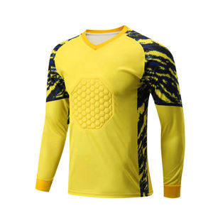 Venta caliente Football Keeper Shirt con acolchado Los mejores fabricantes y proveedores Training Wear Keeper Shirts - Product Image 1