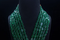 Ensemble de colliers et boucles d'oreilles en laiton et cuivre de luxe perles de forme florale pour fête de mariage fiançailles et anniversaire bijoux de mariée