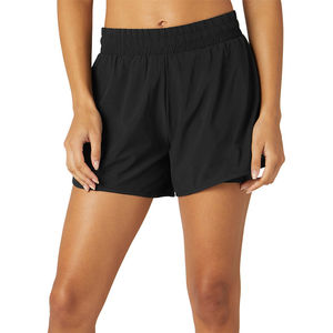 Venta al por mayor de pantalones de fitness personalizados para mujer sin costuras entrenamiento transpirable gimnasio Yoga Leggings Casual mujeres algodón sin costuras pantalones cortos de yoga - Product Image 1