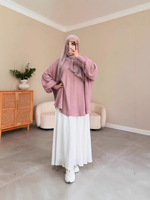 Ensembles musulmans d'hiver, pull en tricot + jupe, costume arabe, Dubaï, Turquie, femme musulmane, robe modeste, abaya, burqa, ensemble 2 pièces