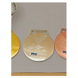 เหรียญอลูมิเนียมสั่งทำขายส่งสำหรับการแข่งขันกีฬาในโรงเรียนการแข่งขันถ้วยรางวัลและโล่รางวัลระดับพรีเมียม - Product Image 1