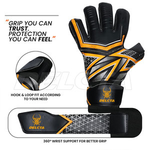 Gants de gardien de but fabriqués au Pakistan, prix bas, haute qualité, confortables, en cuir. - Product Image 3
