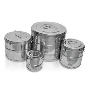 กลองฆ่าเชื้อมาใหม่อุปกรณ์โรงพยาบาลทำจากสเตนเลสสตีลเครื่องมือกลวง - Product Image 3