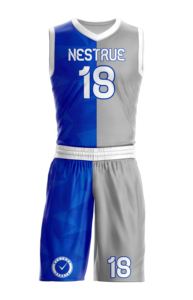 ชุดบาสเก็ตบอลแบบซับลิเมชั่น เสื้อทีม กางเกงขาสั้น ระบายอากาศ แห้งเร็ว ทนทาน โพลีเอสเตอร์ 100% กันลื่น น้ำหนักเบา - Product Image 2
