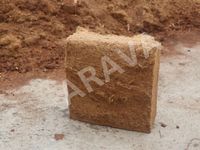 Bloc de tourbe de coco Arava Premium 5KG 100% naturel biodégradable, substrat de culture 30cm x 30cm x 12cm, pH 5.5-6.8, durée de conservation 1 an, certifié OMRI