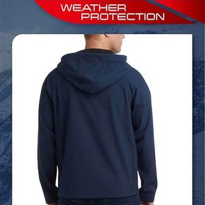 Chaqueta Softshell deportiva para exteriores de estilo superior para hombre, transpirable, de secado rápido, a prueba de viento, ecológica para invierno, senderismo, personalizable - Product Image 6
