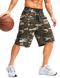 Short d'athlétisme de basket-ball personnalisé pour femmes grande taille été maille gymnastique sport entraînement cordon décontracté mode poches - Product Image 3