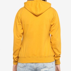 Sudadera con Capucha y Cremallera para Mujer, 100% Algodón, Estilo Urbano, Tejida, Otoñal, Transpirable, Ecológica, con Logotipo Personalizado - Product Image 2