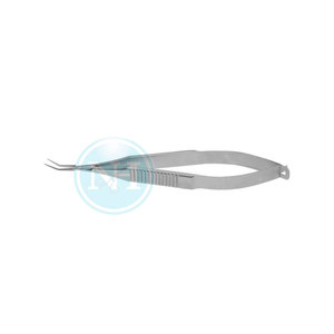 Pinces de maintien de lentilles à pointe fine 4,5 pouces, instrument médical rond angulaire, pinces de maintien de lentilles en acier inoxydable - Product Image 1