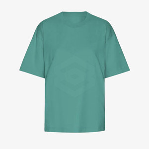 Camiseta Extra Grande Ecológica de Verano para Mujer con Logotipo Personalizado de Fábrica - Alta Calidad 100% Algodón Corte Holgado - Product Image 1
