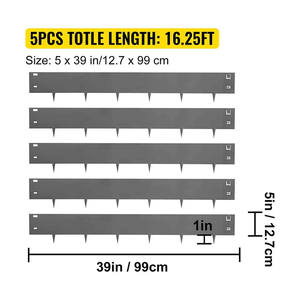 High Quality Customized Galvanized Metal Flower Pots Durable Outdoor <b>Floor</b> Planters for Garden Landscape Edging - Product Image 2