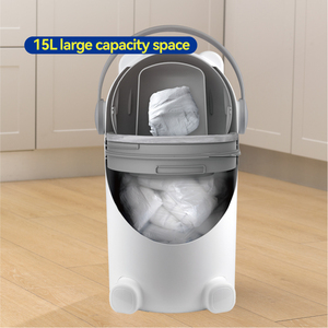 <span class=keywords><strong>Cubo</strong></span> de pañales ABS de alta calidad de gran oferta con cubos de <span class=keywords><strong>basura</strong></span> antiolor, cubos de <span class=keywords><strong>basura</strong></span> para pañales dedicados para bebés - Product Image 5