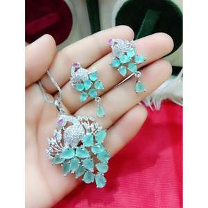 Collection de bijoux AD de qualité supérieure pour mariage et fiançailles, produit en vrac, nouvelle mode, ensemble de bijoux colorés - Product Image 4