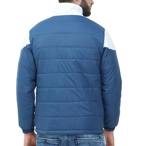 แจ็กเก็ตขนเป็ดกันลมสำหรับผู้ชายแจ็กเก็ตแบบเงาวาวกันลมปรับโลโก้ได้ตามต้องการ - Product Image 2