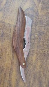 Navaja de Afeitar Profesional de Acero Inoxidable para Barbería, Corte Recto, Refrescante, con Bolsa de Regalo, Personalizable, Precio al por Mayor - Product Image 4