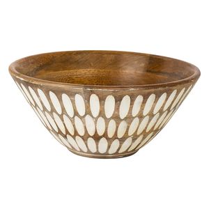 Vajilla de madera Natural de alta calidad, cuenco de arroz creativo de cocina, cuencos grandes de sopa de ensalada sólida de madera de Acacia y Mango - Product Image 3