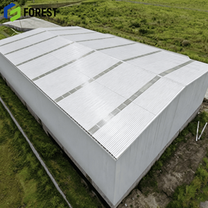 <b>Large</b> Span Painted Easy Installation Sustainable Modern Appearance Q355B Waterproof Industrial Steel Frame Building - Product Image 2