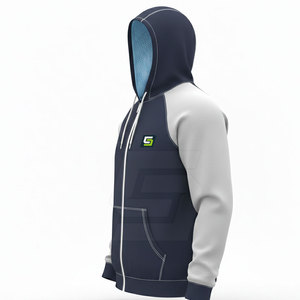 Sudadera Deportiva de Primera Calidad, 100% Algodón, Cálida, Transpirable, Ecológica, de Secado Rápido, Servicio OEM, para Ejercicio, Gimnasio, Correr, Aire Libre, Casual - Product Image 4