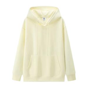 Nouveau hiver hommes basique épais polaire 345gsm sweats à capuche décontracté ample Hip Hop unisexe sweat à capuche pulls survêtements - Product Image 3