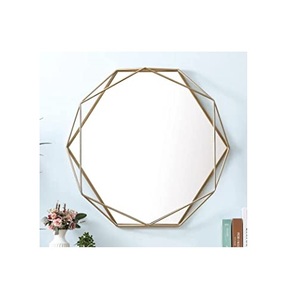 Mirrors Wholesale Round Mirror Sun <b>Metal</b> <b>Frames</b> For Home Lobby Office Decorations Bulk Quantity - Product Image 3