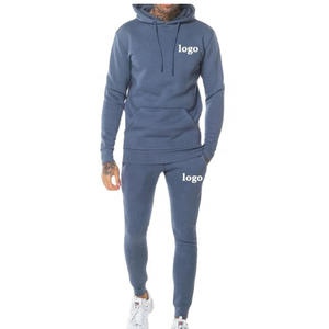 Man Sweatsuit Set Tracksuit High Quality Sweatsuits Man With Strings Custom <b>Hoodies</b> With logo tracksuit for man 100% cotton - Product Image 1