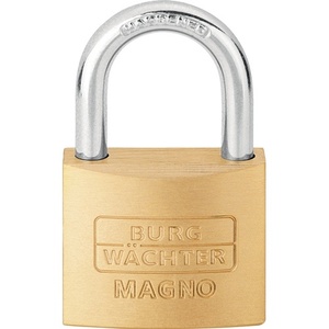 กุญแจทรงกระบอก 400 E Magno/50 ตัวล็อคทองเหลืองขนาด 50 มม. BURG-WCHTER แบบกุญแจแยกกัน สำหรับรั้ว ระแนง และประตู - Product Image 1