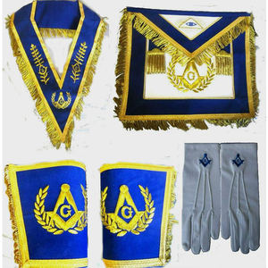 Collier d'officiers maçonnique Regalia Sash AASR Maître trois fois puissant - Product Image 2