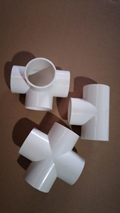 3/4 inch PVC/cpvc phụ kiện đường ống <span class=keywords><strong>5</strong></span> cách Tees - Product Image 4