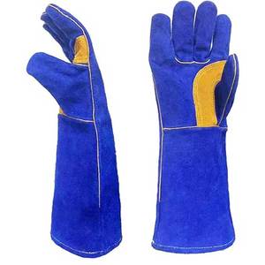 Guantes de Soldadura de Cuero Reforzado con Forro Suave, Duraderos y Cómodos para Uso Diario al Aire Libre - Product Image 6