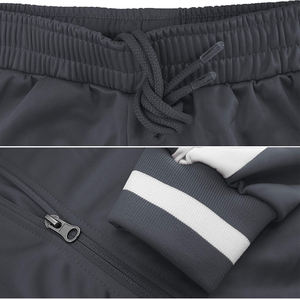 Ensemble de survêtement de jogging personnalisé de haute qualité en poly, avec logo personnalisé, pour homme, vêtements de sport - Product Image 2