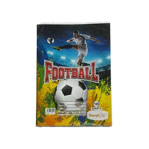 Cahier éducatif arabe de football avec couverture transparente en plastique Journal doublé à une seule ligne et Sections sujet/date - Product Image 5