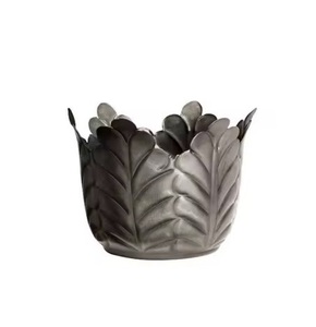 Macetas de metal decorativas personalizables para uso interior/exterior Venta caliente con textura atractiva Colores y formas personalizables - Product Image 5