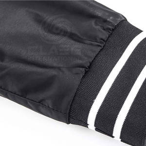 Diseño único lavable hombres bombardero chaqueta impermeable transpirable hombres chaqueta de bombardero para la venta - Product Image 5