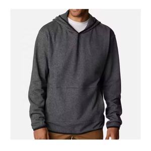 Sudadera con capucha y cremallera para hombre, cárdigans con estampado de abullonado y logotipo personalizado con cremallera de gran tamaño, sudaderas con capucha de lana unisex - Product Image 5